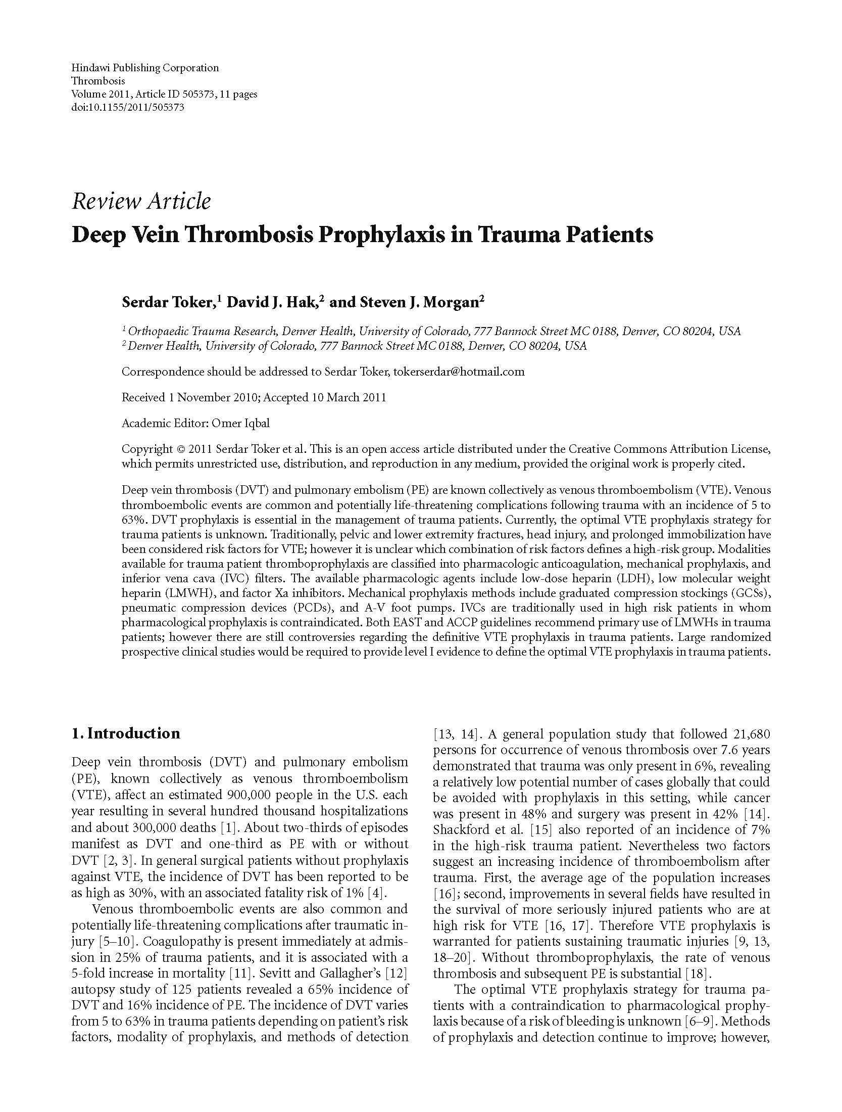 DVT Prophylaxis in Trauma ...(图1)
