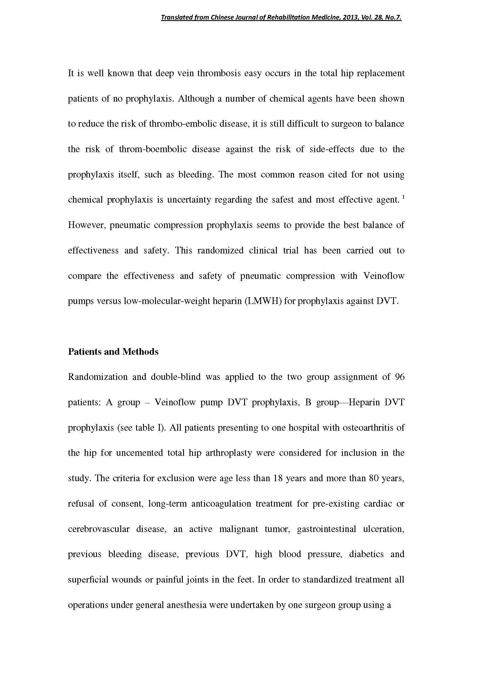 Mechanical Prophylaxis of DVT(图2)