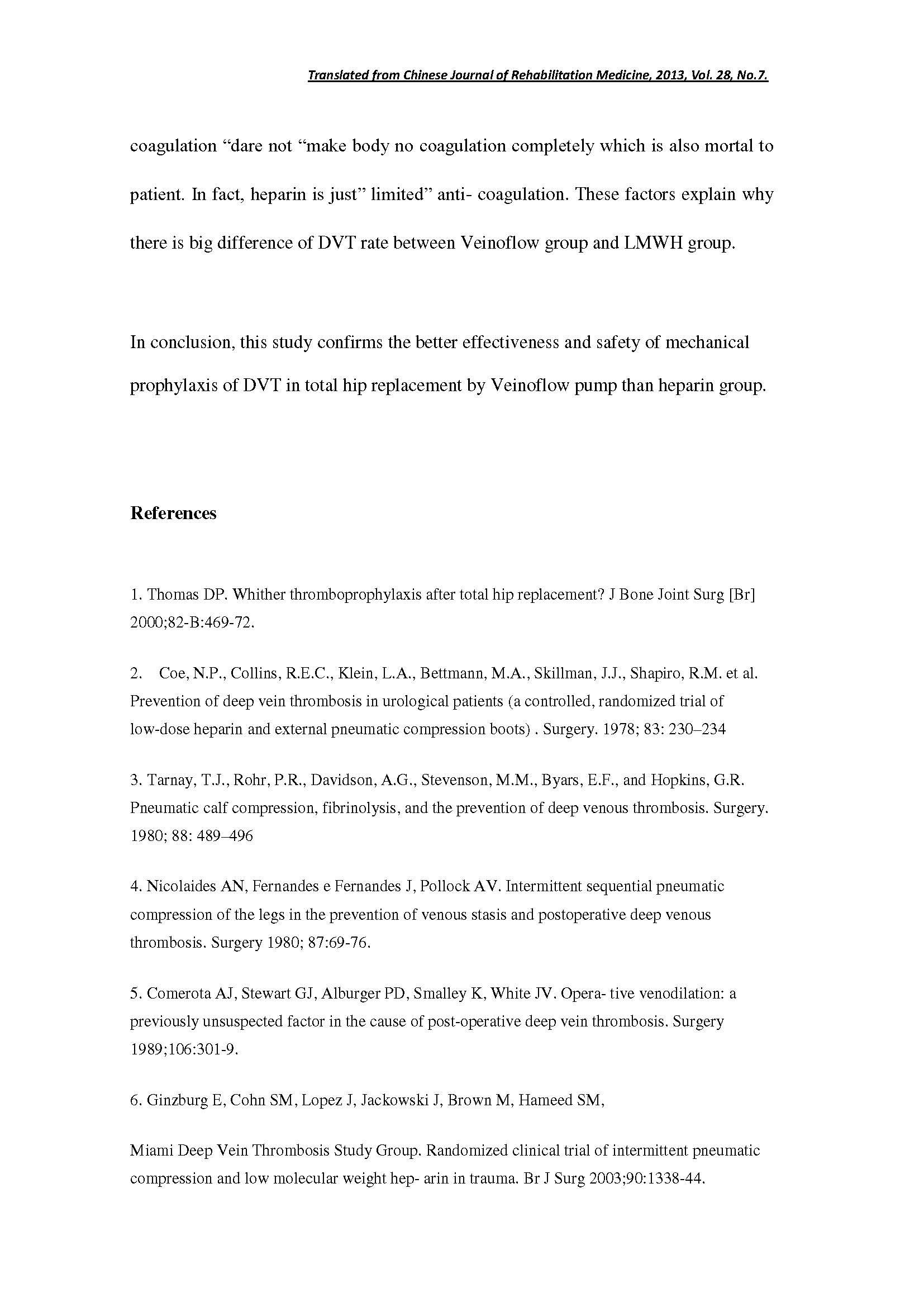 Mechanical Prophylaxis of DVT(图7)